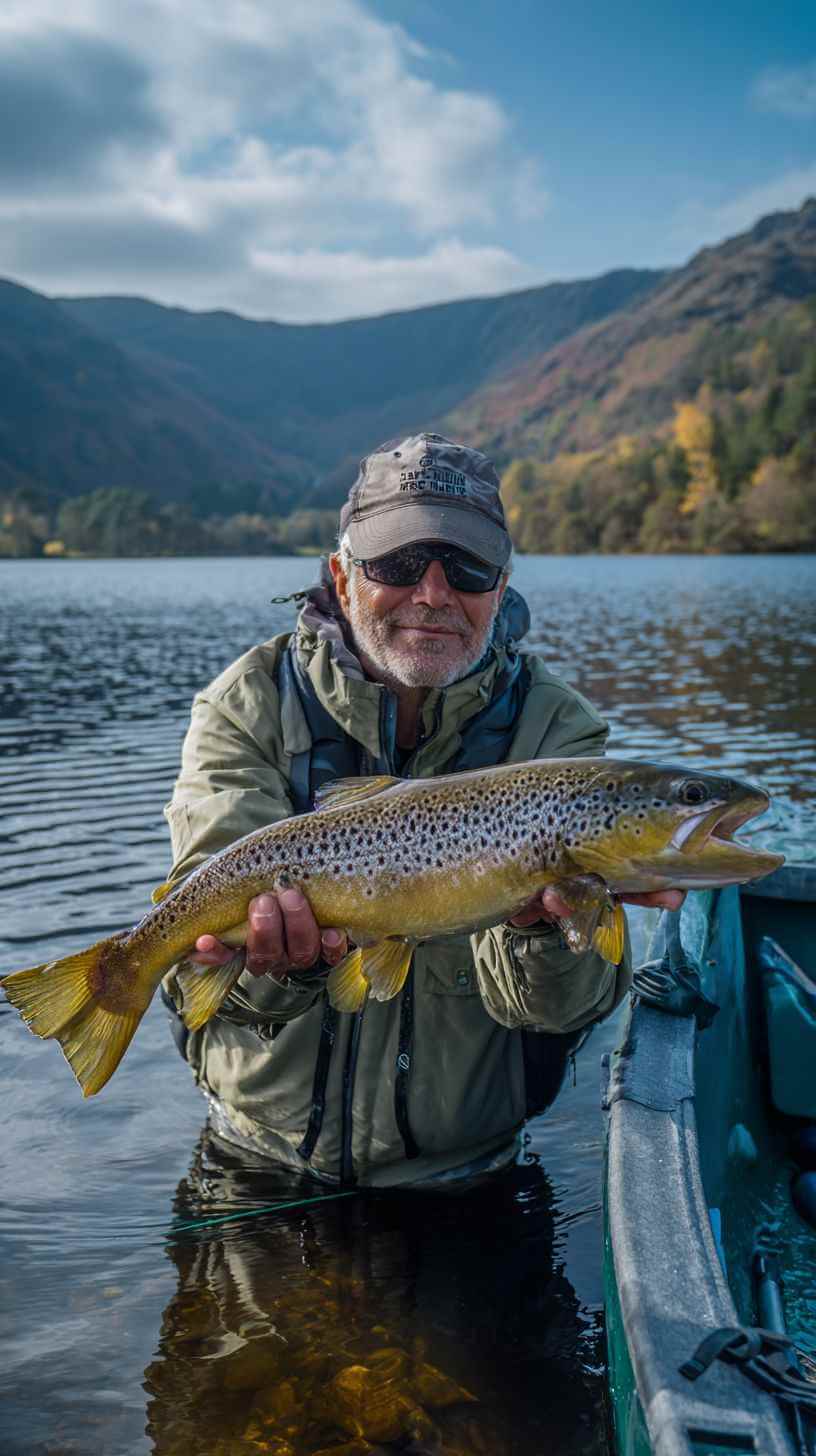 Profile photo of Sara, a local fishing guide standing on a wooden pier.