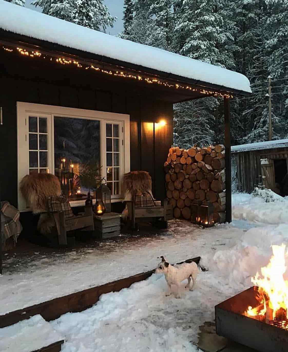 Low sun shining over a calm Irish lake, with rods set up along the bank.